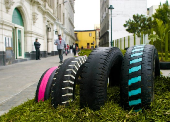 tire chairs
